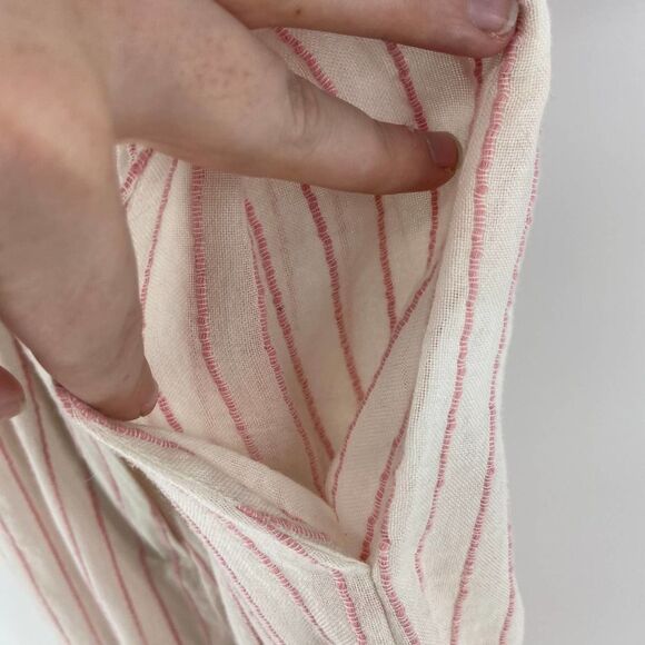 My beachy Side Striped Culotte Cropped Wide Leg Flowy Pant Trouser Women 2 - Picture 5 of 8